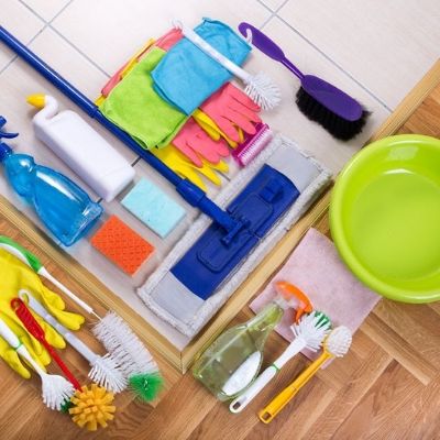 Cleaning tools and supplies